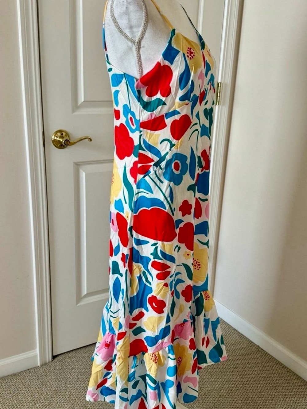Colorful maxi dress (medium) - Picture 4 of 6